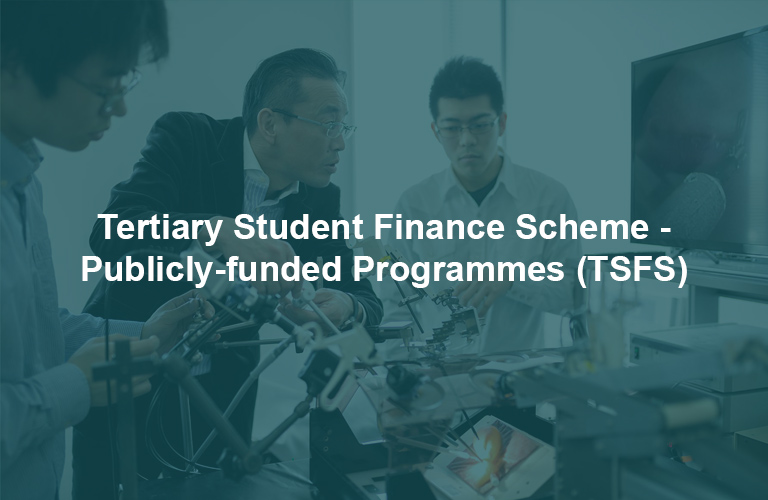 Tertiary Student Finance Scheme - Publicly-funded Programmes (TSFS)
